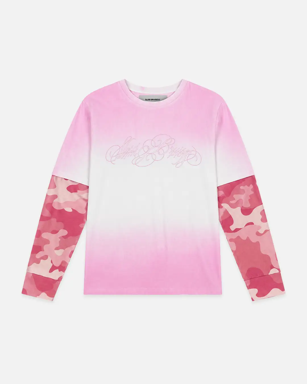 PINK FADED CAMO LONGSLEEVE