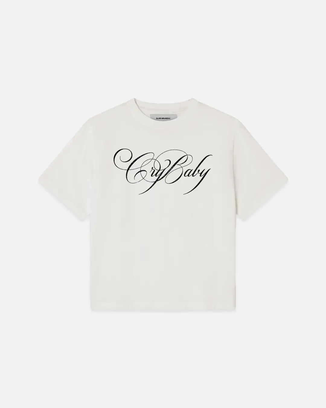 WHITE CRYBABY TEE