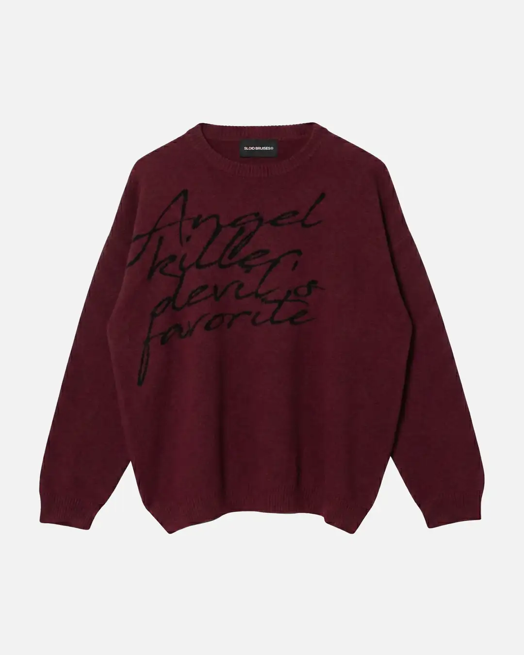 AKDF BURGUNDY KNIT